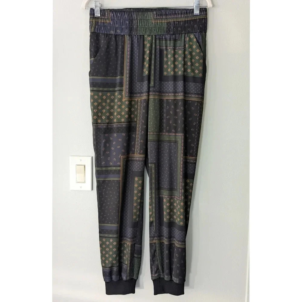 Veronica Beard Avamere Patchwork-Effect Satin-Twi… - image 3